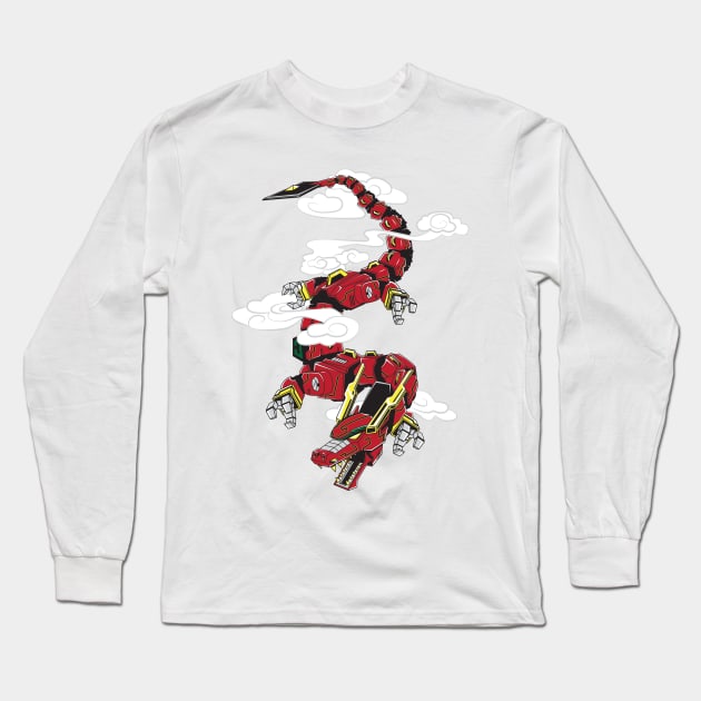 Year of the Zord Long Sleeve T-Shirt by Rollbiwan